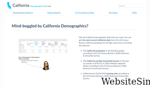 california-demographics.com Screenshot