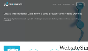 call2friends.com Screenshot