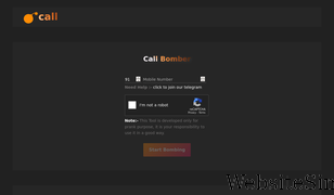 callbomber.in Screenshot