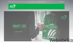 callcourier.com.pk Screenshot