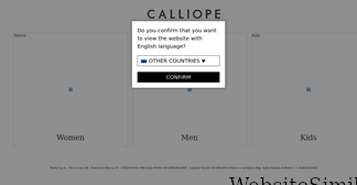 calliope.style Screenshot