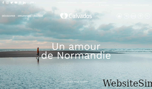 calvados-tourisme.com Screenshot