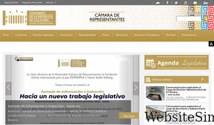 camara.gov.co Screenshot
