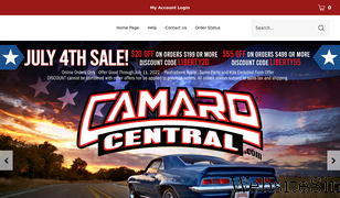 camarocentral.com Screenshot