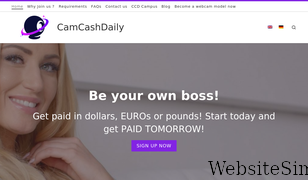 camcashdaily.com Screenshot