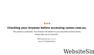 camec.com.au Screenshot
