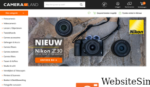 cameraland.nl Screenshot