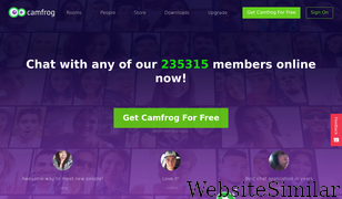 camfrog.com Screenshot