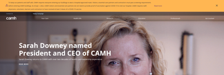 camh.ca Screenshot