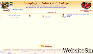 campingcar-bricoloisirs.net Screenshot