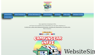 campingcar-infos.com Screenshot