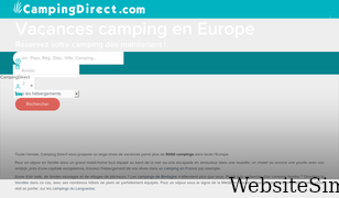 campingdirect.com Screenshot