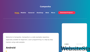 camposha.info Screenshot