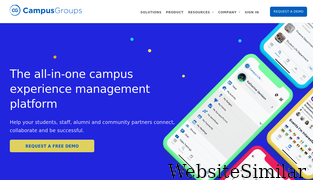 campusgroups.com Screenshot