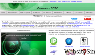 camsecure.co.uk Screenshot