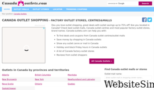 canada-outlets.com Screenshot