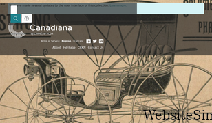canadiana.ca Screenshot