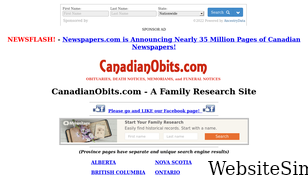 canadianobits.com Screenshot