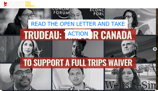 canadians.org Screenshot