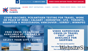 canadiantravelclinics.ca Screenshot