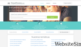 canalcursos.com Screenshot