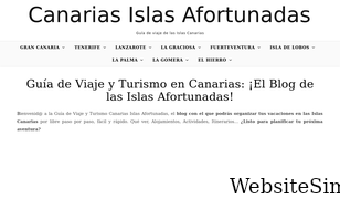 canariasislasafortunadas.com Screenshot