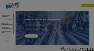 cancer-environnement.fr Screenshot