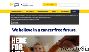 cancercouncil.com.au Screenshot