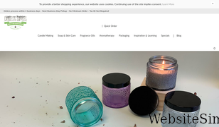 candlesandsupplies.com Screenshot
