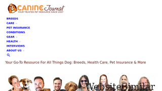 caninejournal.com Screenshot