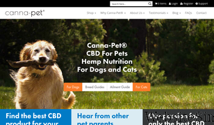 canna-pet.com Screenshot