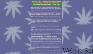 cannabiscafe.net Screenshot