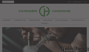 cannabishardware.com Screenshot