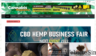 cannabismagazine.net Screenshot