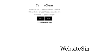 cannaclear.com Screenshot