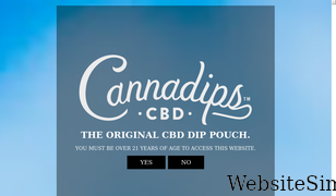 cannadipscbd.com Screenshot