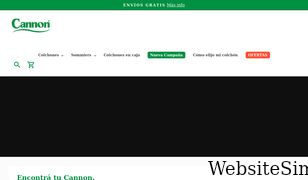 cannon.com.ar Screenshot