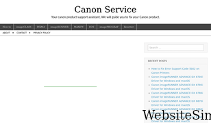 canonservice.net Screenshot