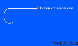 canonvannederland.nl Screenshot