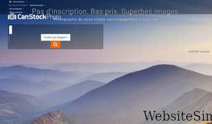 canstockphoto.fr Screenshot