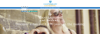 canterbury-cathedral.org Screenshot