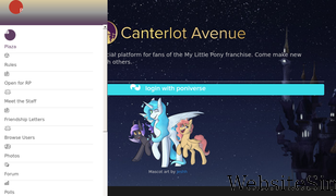 canterlotavenue.com Screenshot
