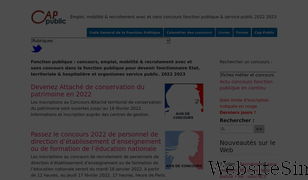 cap-public.fr Screenshot