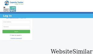 capacitytracker.com Screenshot