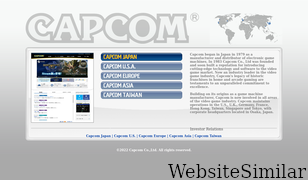 capcom.com Screenshot