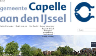 capelleaandenijssel.nl Screenshot