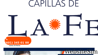 capillasdelafe.com Screenshot