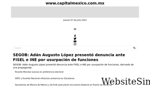 capitalmexico.com.mx Screenshot