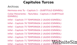 capitulosturcos.online Screenshot