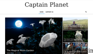 captain-planet.net Screenshot